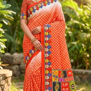 চান্দুরি সিল্ক শাড়ি ০০১