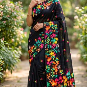 চান্দুরি সিল্ক শাড়ি ০০৩
