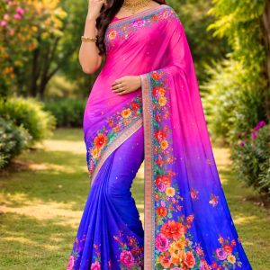 চান্দুরি সিল্ক শাড়ি ০০৪