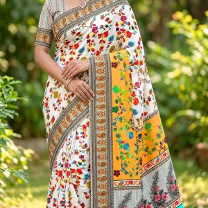 চান্দুরি সিল্ক শাড়ি ০০৭